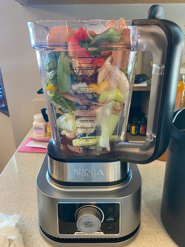 Can I Put Kitchen Scraps in a Blender for Garden